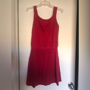 1 Toad & Co red dress with pockets
